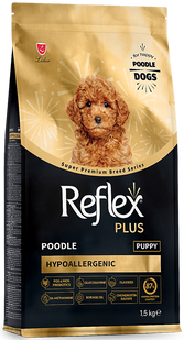 Reflex Plus Poodle Puppy сухий корм для цуценят пуделя віком від 2 до 10 місяців 1,5 кг