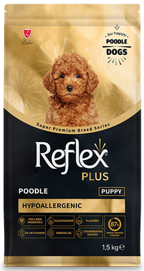 Reflex Plus Poodle Puppy сухий корм для цуценят пуделя віком від 2 до 10 місяців 1,5 кг