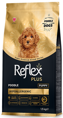 Reflex Plus Poodle Puppy сухий корм для цуценят пуделя віком від 2 до 10 місяців 1,5 кг