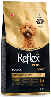 Reflex Plus Poodle Adult сухий корм для собак породи пудель 2кг