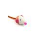 HIPPIE PET Игрушка для котов Мышка средняя оранжевая 9 см