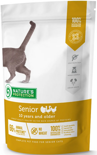 Сухий корм для літніх котів Nature's Protection Senior 400g