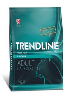 Trendline сухий корм для стерилізованих кішок з куркою 1 кг.