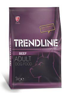 Trendline сухий корм для собак з яловичиною 1 кг.