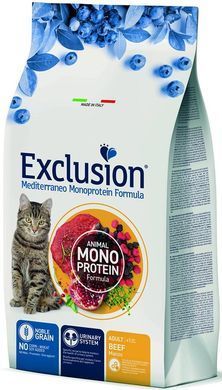 Exclusion Adult Beef корм для взрослых котов всех пород с говядиной 300 г