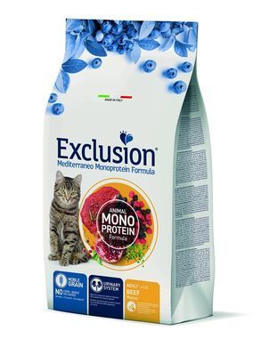 Exclusion Adult Beef корм для взрослых котов всех пород с говядиной 300 г