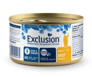 Exclusion Adult Beef корм для дорослих котів всіх порід з яловичиною 85 г