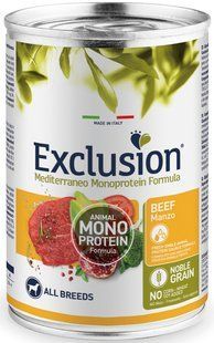 Exclusion Adult Beef корм для дорослих собак всіх порід з яловичиною 400 г