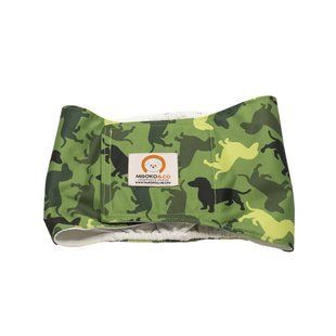 Misoko&Co Багаторазовий підгузок для псів, XL (камуфляж)