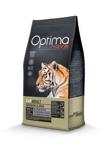 CAT ADULT КУРКА & РИС ПОВНОЦІЙНИЙ КОРМ ДЛЯ ДОРОСЛИХ КОТІВ ВІКОМ ВІД 12 МІСЯЦІВ 2кг