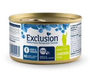 Exclusion Adult Chicken корм для дорослих котів всіх порід з куркою 85 г