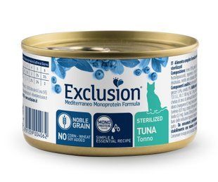 Exclusion Sterilized Tuna корм для стерилізованих котів з тунцем 85 г