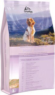 Carpathian Pet Food &ndash; Mini Adult Для дорослих собак малих порід вагою до 11 кг 3кг