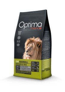 CAT HAIRBALL КУРКА & РИС КОРМ ДЛЯ ДОРОСЛИХ КОТІВ ВІД 12 МІСЯЦІВ, СПЕЦІАЛЬНО ФОРМУЛЬОВАНИЙ ДЛЯ ДОПОМОГИ У ВИДАЛЕННІ ВОЛОСЯНИХ КУЛЬОК 2кг