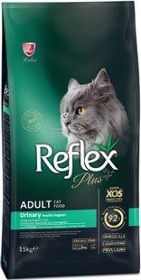 Reflex Plus сухий корм для котів Урінарі з куркою 15 кг