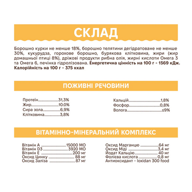 Сухий корм Velly для дорослих котів "Мʼясний мікс" 10кг
