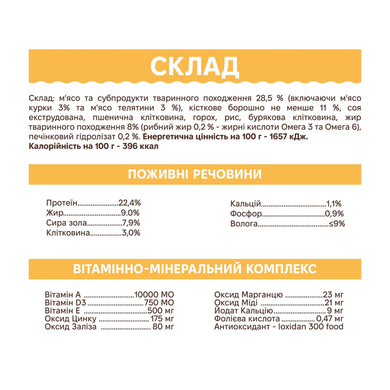 Сухий корм Velly для дорослих собак "Мʼясний мікс" 10кг