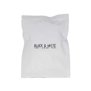 Протипаразитарний нашийник Black&White Vitomax для великих порід собак, білий (70см)