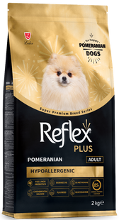 Reflex Plus Pomeranian Adult сухий корм для собак породи померанський шпіц 2кг